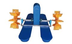 SINO AQUA - Model SA-A100 / E100 / A100X / E100X - Paddle Wheel Aerator