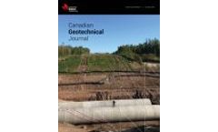 Canadian Geotechnical Journal
