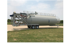 DSS - Model 1400c.f. - Portable Silo with Pivoting Auger