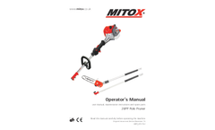 Mitox - Model 28PP - Pole Pruner Brochure