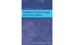 International Journal of Transport Technology and Innovation