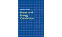International Journal of Power and Energy Conversion (IJPEC)