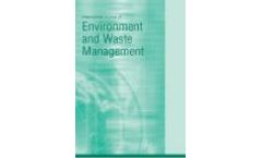 International Journal of Environment and Waste Management  (IJEWM)