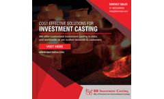 BB investment Casting - Model investment casting - investment casting