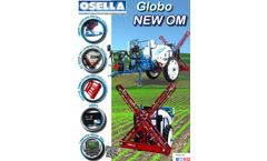 Osella - Model Globo OM Series - Trailed Field Sprayer - Brochure