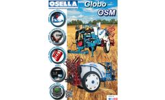 Osella - Model Globo Extra Series - Trailed Field Sprayer - Brochure