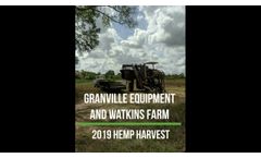 Hemp Harvester - Video