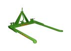 Mega-Metal - Single Bale Fork Tipper