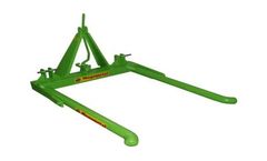 Mega-Metal - Single Bale Fork Tipper