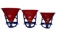 Mega-Metal - Model RG 300 – RG 400 – RG 500 - Single-Disc Fertilizer Spreaders