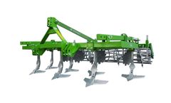 Bomet - Model Apus - 2 Rows of Teeth Stubble Cultivators with Roller