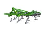 Bomet - Model Apus - 3 Rows of Teeth Stubble Cultivators with Roller