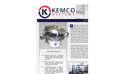 Kemco - Model HatchRO - Reverse Osmosis Water Treatment System - Brochure