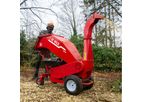 DE WILD - Model GTS1800WD - Powerful Self-propelled Wood Chipper
