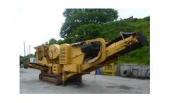 Extec - Model Pitbull / C-10 - Mobile Jaw Crusher