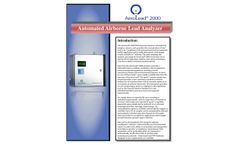 AeroLead - Model 2000 - Wall Mounted Automated Airborne Lead Analyzer - Brochure