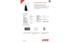 HSM SECURIO - Model B24 - 3.9 mm - Document Shredder - Datasheet
