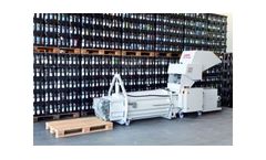 HSM - Model PET CP 4988 - Crusher Baler Combination