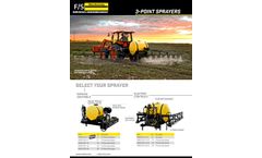FS - 3-Point Homestead Sprayer - Specifications