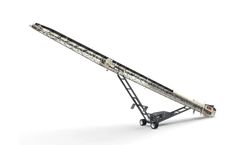 Metso - Model Nordtrack CW Series - Mobile Wheel-Mounted Stacking Conveyor