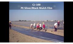 Dear Deer Silver / Black Mulch Film Using - Video