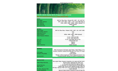 Mak-Plus - 2500 kVA Voltage Stabilizer - Brochure