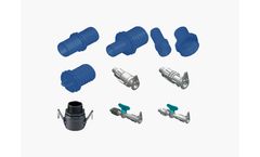 Plastic Puglia - Layflat Fittings with Ring and Nut