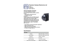 Dome Subsea Camera - Datasheet