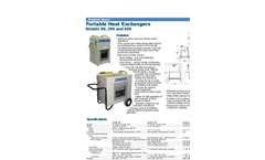 Dryair - Model HEFA 200 - Portable Heat Exchangers - Brochure