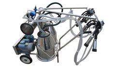 Model PM-02 - Vacuum Pump Type Double-cow Milking Machine