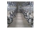 Model 2×4/8, 2×5/10, 2×6/12, 2×7/14, 2×8/16… 2×14/ 28 - Measuring Bottle Type Herringbone Milking Parlor