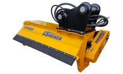 US Mower - Model EX60HDBD - Excavator Flail Brush Mower