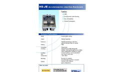 Model HS-JE Series - Accelerometer Junction Enclosure Brochure
