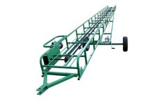 Maple - Leaf Tubular Bale Elevator
