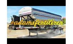 King of Tenders - Adams Fertilizer Equipment Video