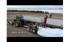 Tridekon GrainBoss Grain Bag Unloader Speed Test - Video