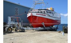 Kropf Industrial - Model Y-100  - Marine Hydraulic Yard Trailer