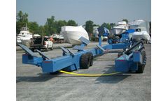 Kropf Conolift - Model Y-80 - Hydraulic Boat Yard Trailers for Efficient Space Management