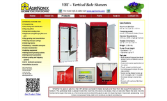 AgriNomix - Model VBT - Bale Shaver - Brochure