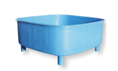 Aquaculture Partners - FRP Rounded Corner Square Tanks