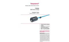 Temposonics - C-Series - Non-Contact Position Sensors - Brochure
