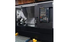 Doosan - Model 3100LY W/Fanuc Control W - Hydraulic Steady Rest Horizontal Machining Center