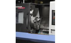 Doosan Puma - Model 480 W - Fanuc Control Horizontal Machining Center