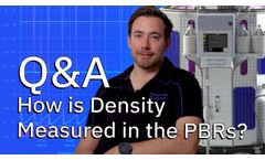 How is Density Measured in the Photobioreactor (PBRs)