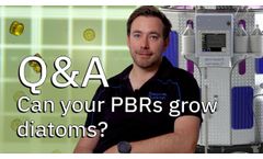 Photobioreactors (PBRs) for Diatom Production.
