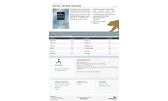 Royal - Pepper Protein  Brochure