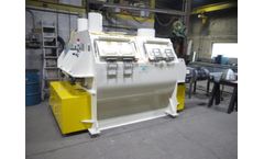 A & J Mixing - Industrial Paddle Mixer