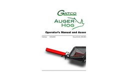 Gatco - Auger Hog - Brochure