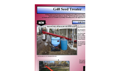 Graham - Model G40 - Seed Treater - Brochure