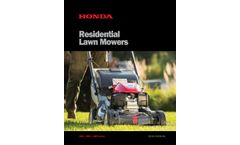 Honda - Lawn Mower - Brochure